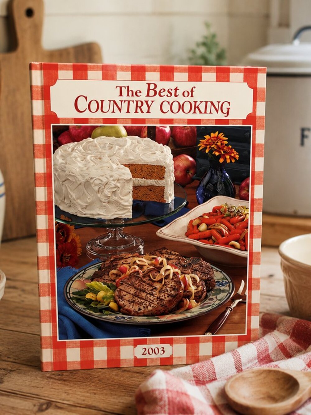 Taste of Home The Best of Country Cooking 2003 Hardcover Cookbook